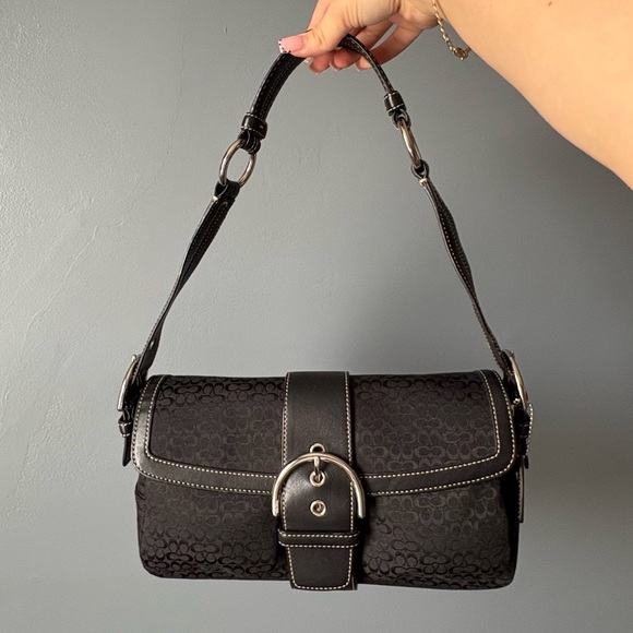 coach soho flap shoulder bag